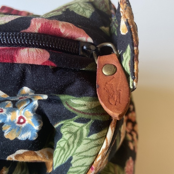 Vintage Floral 90s Ralph Lauren Travel Small Duffel Bag - Picture 3 of 7